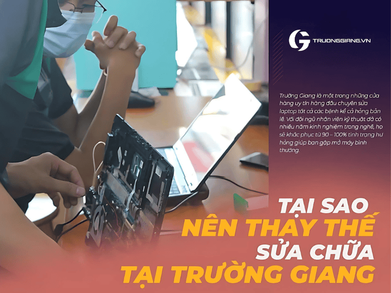 Vì sao nên sửa bản lề laptop tại Trường Giang