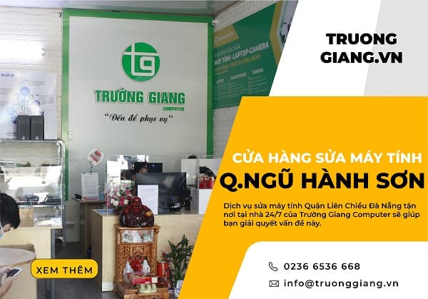 Cửa hàng sửa máy tính quận Ngũ Hành Sơn