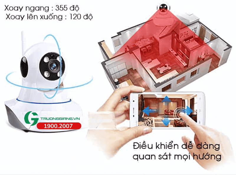 Cài đặt camera IP Wifi Keeper đơn giản