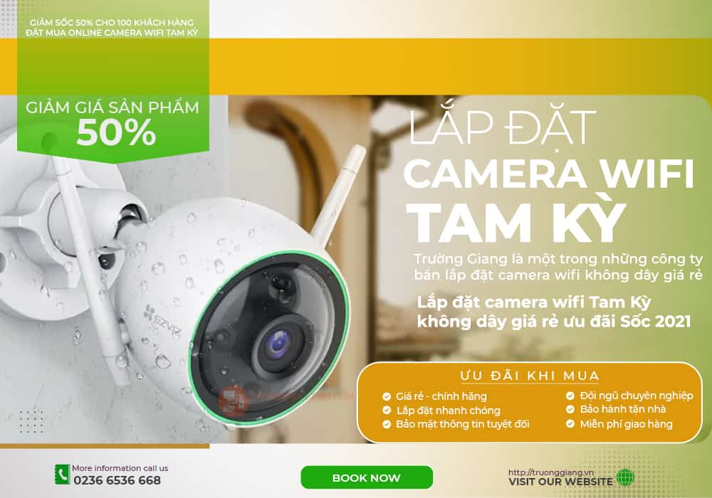 Lắp đặt Camera wifi Tam kỳ