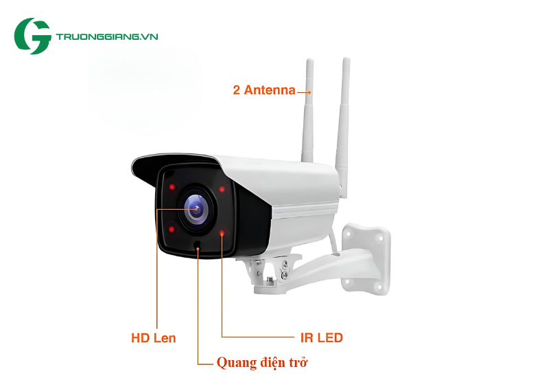 Kết cấu Camera Yoosee ngoài trời