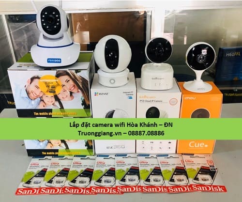 Lắp đặt camera wifi tại Hòa Khánh Liên Chiểu