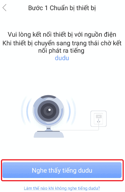 Chọn cách kết nối vơi camera