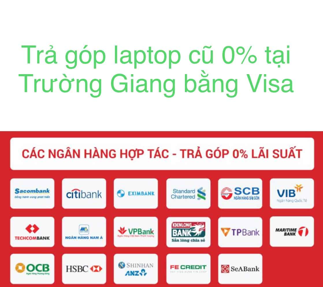 laptop cũ trả góp 0% tại Đà Nẵng