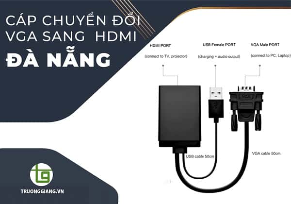 Bộ chuyển đổi VGA sang HDMI Đà Nẵng