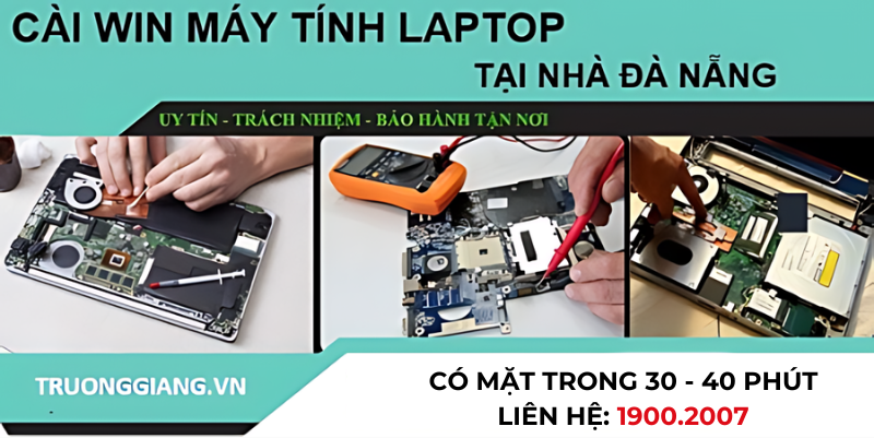 TGC - Dịch vụ cài win máy tính laptop tại nhà Đà Nẵng