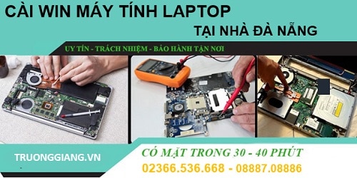 Cài win máy tính laptop tại nhà Đà Nẵng