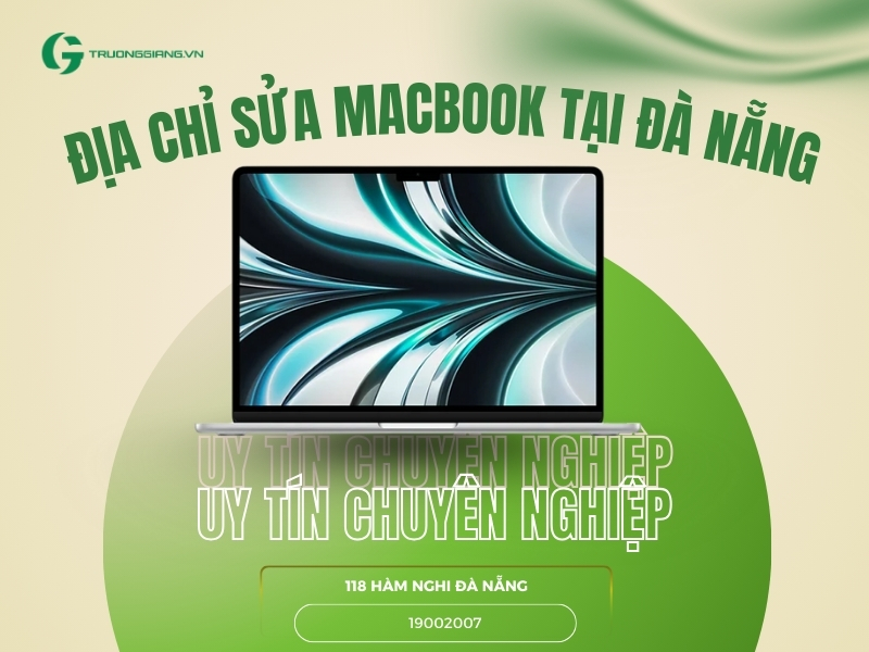 Địa chỉ sửa Macbook tại Đà Nẵng