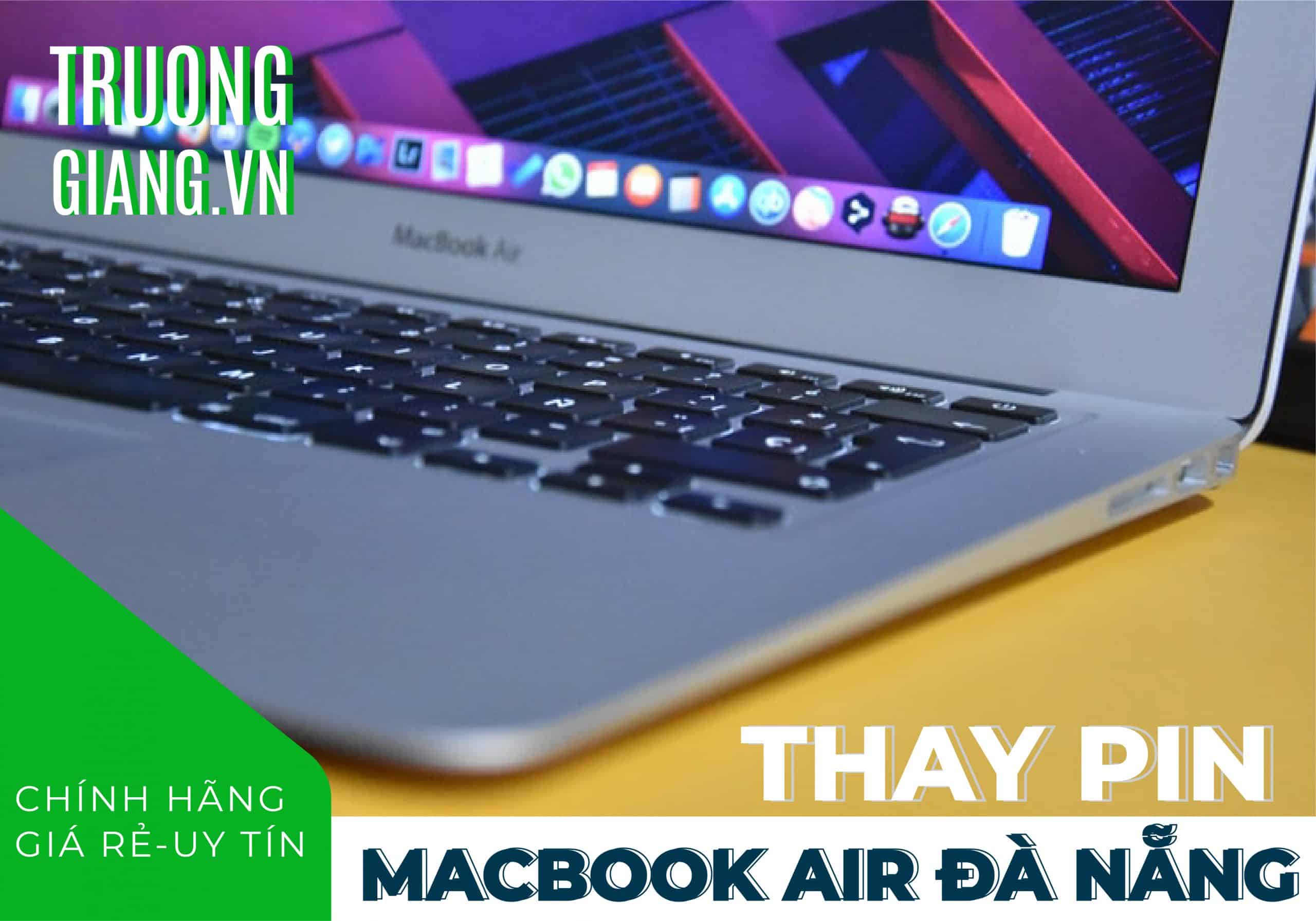 Thay pin Macbook Air Đà Nẵng