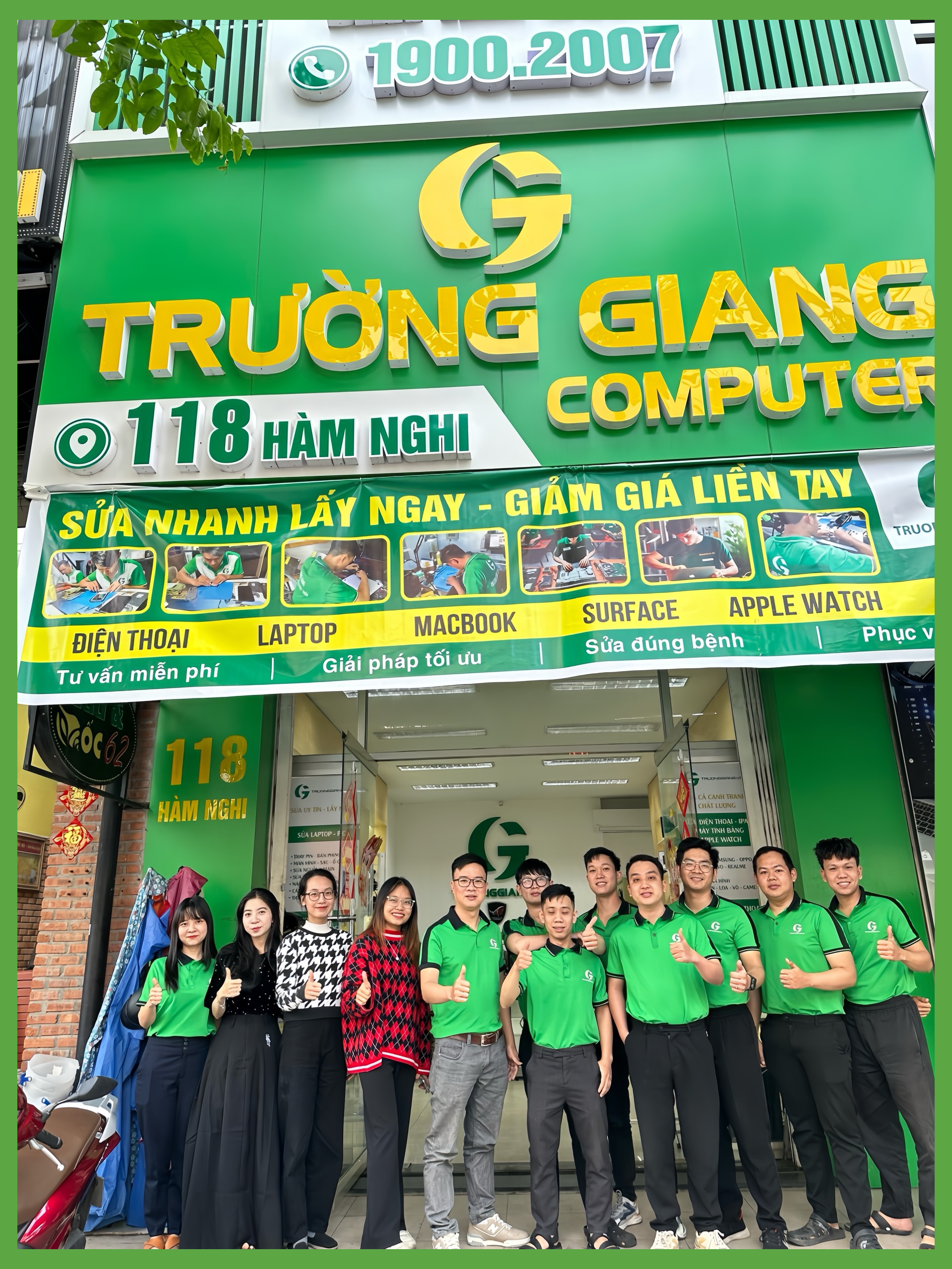 Trường Giang Computer 118 Hàm Nghi – Sửa laptop Đà Nẵng uy tín – Giá rẻ