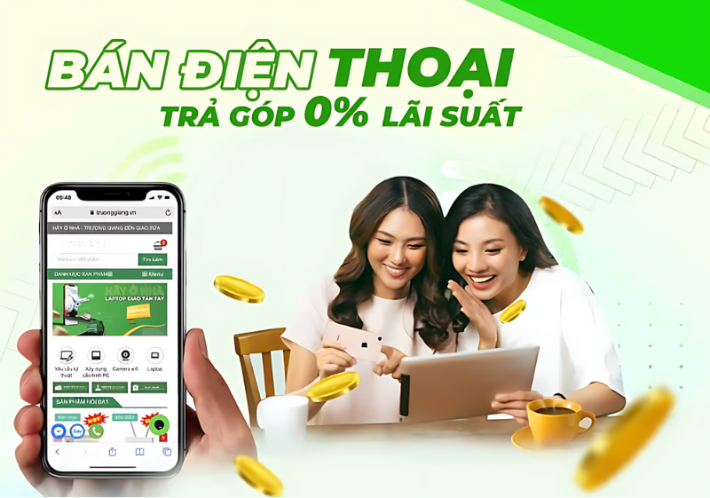 Bán điện thoại trả góp 0% lãi suất ở Đà Nẵng