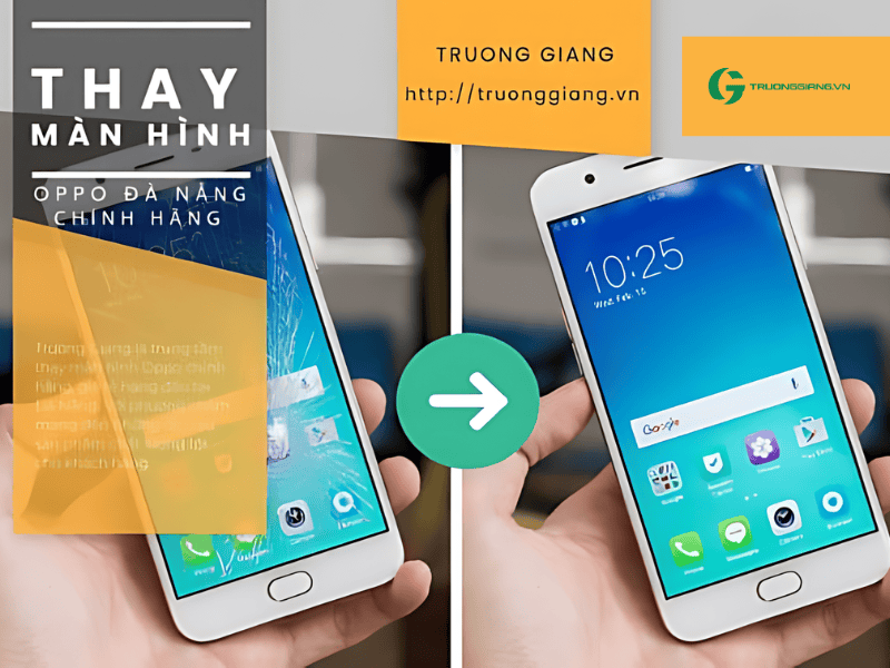 Thay màn hình oppo Đà Nẵng