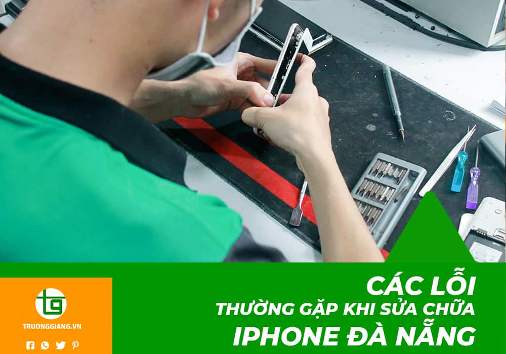 Các lỗi thường gặp khi sửa iphone Đà Nẵng