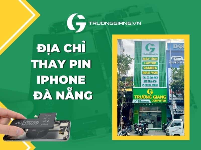 Địa chỉ thay pin iphone Đà Nẵng
