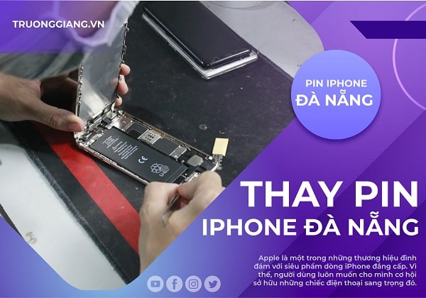 Thay pin iphone Đà Nẵng