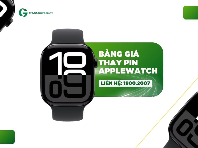 Bảng giá thay pin Apple watch Đà Nẵng