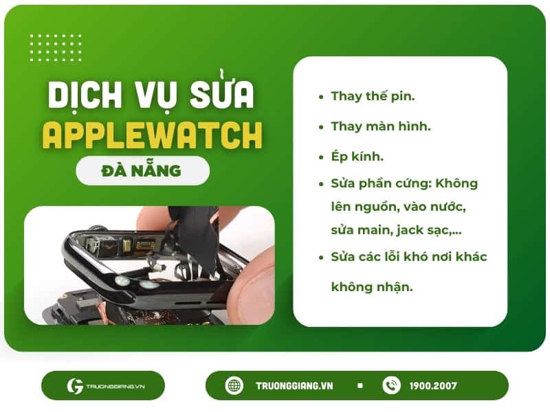 dịch vụ sửa apple watch Đà Nẵng