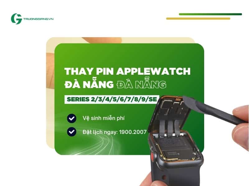 Thay pin Apple watch Đà Nẵng