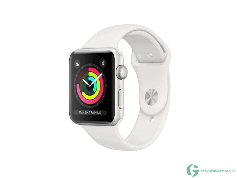 Apple Watch Series 3 38mm cũ (GPS + LTE) viền nhôm bạc