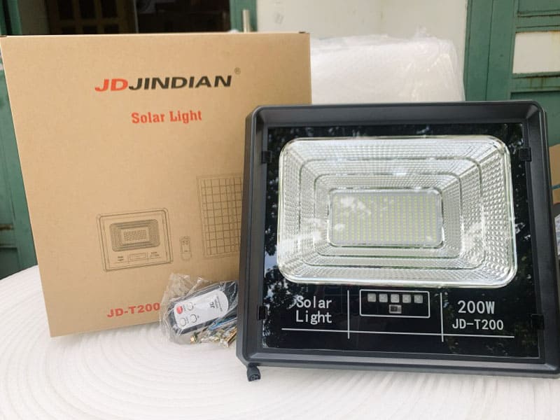 thiết kế đèn năng lượng mặt trời jindian jd-t200