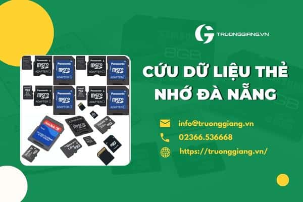 Cứu dữ liệu thẻ nhớ Đà Nẵng