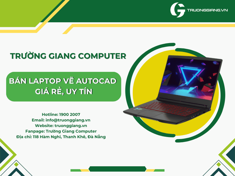 Địa chỉ bán Laptop vẽ Autocad uy tín Đà Nẵng