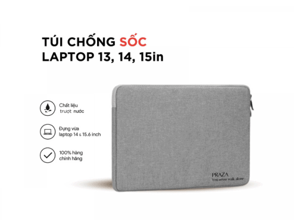 Túi Chống sốc, Chống nước laptop 14inch - Không quai (1)