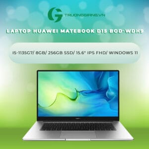 LAPTOP HUAWEI MATEBOOK D15 BOD-WDH9