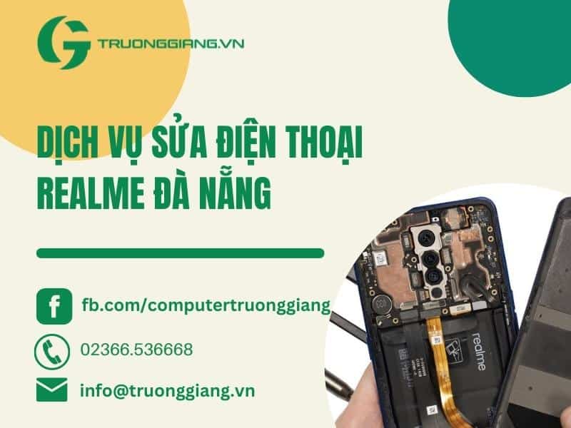 Dịch vụ sửa điện thoại realme Đà Nẵng