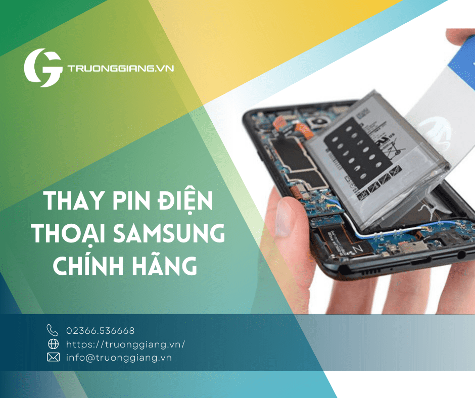 Thay pin điện thoại Samsung Đà Nẵng chính hãng