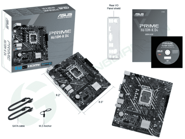 Mua Mainboard Asus PRIME H610M-K DDR4 Đà Nẵng tại Trường Giang Computer