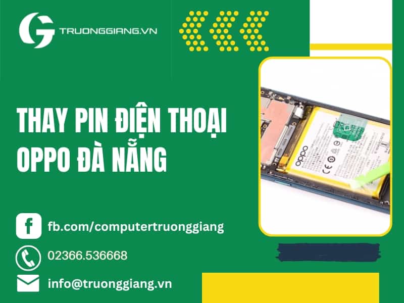 thay pin điện thoại oppo Đà Nẵng