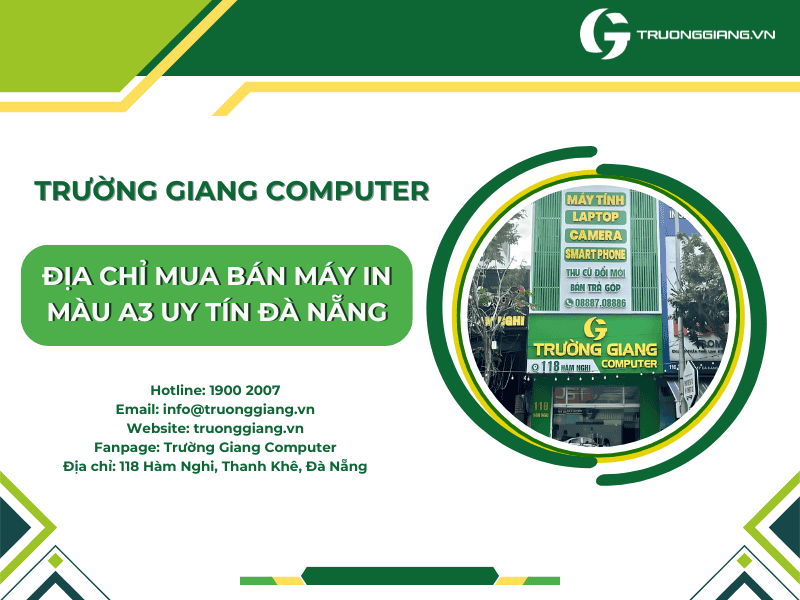 Địa chỉ bán máy in màu a3 Đà Nẵng uy tín