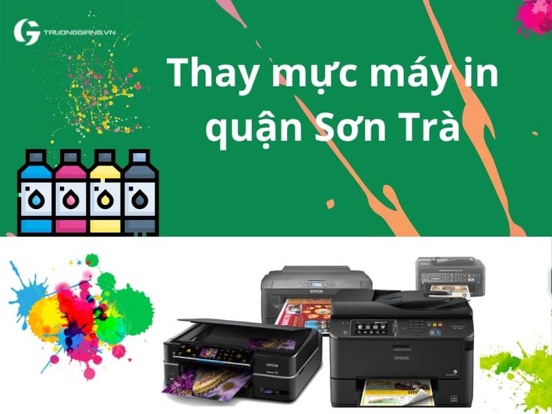 Thay mực máy in quận Sơn Trà