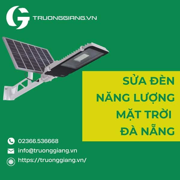 Sửa đèn năng lượng mặt trời Đà Nẵng