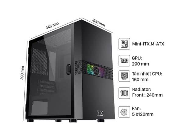 Vỏ Case Gaming Xigmatek FADIL 1F