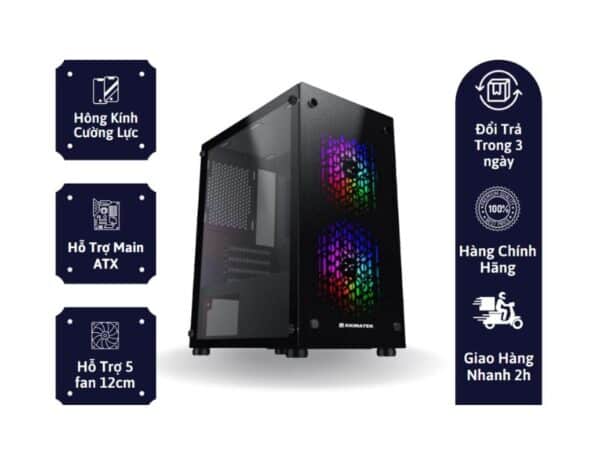 Vỏ Case Gaming Xigmatek NYM 2F