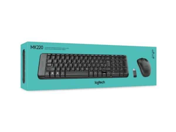 Bàn phím + Chuột Logitech MK220