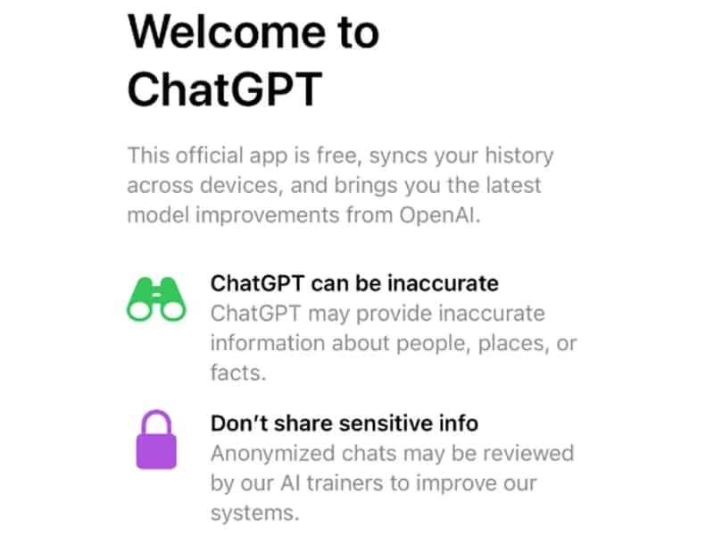 OpenAI phát hành ChatGPT miễn phí trên iPhone