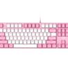 Bàn phím DAREU EK87 Pink White Blue Switch