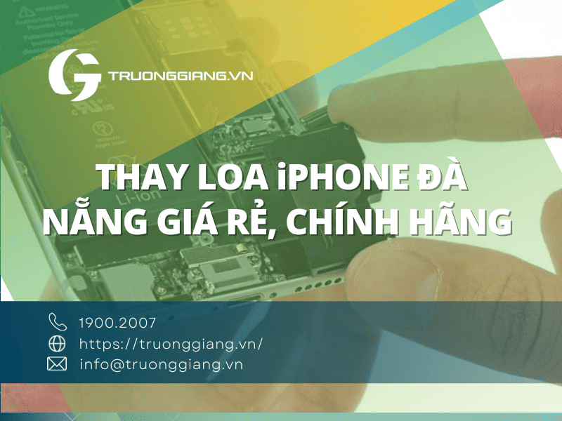 thay loa iphone đà nẵng giá rẻ chính hãng