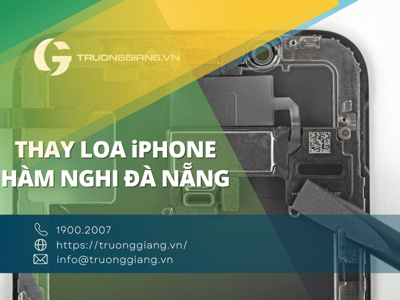 Thay loa iphone Hàm Nghi Đà Nẵng