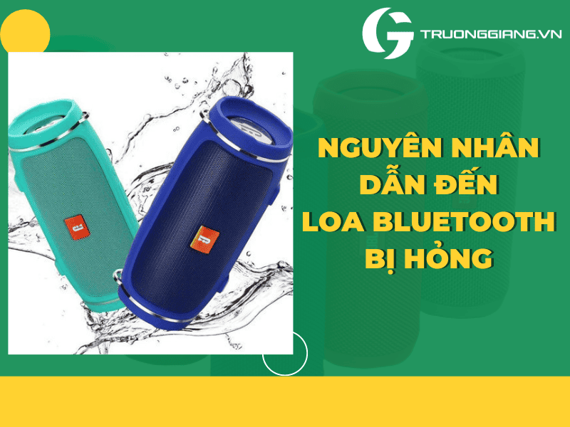 nguyên nhân dẫn đến loa bluetooth bị hỏng