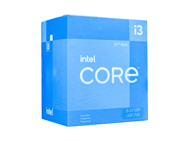 CPU Intel Core i3-12100F