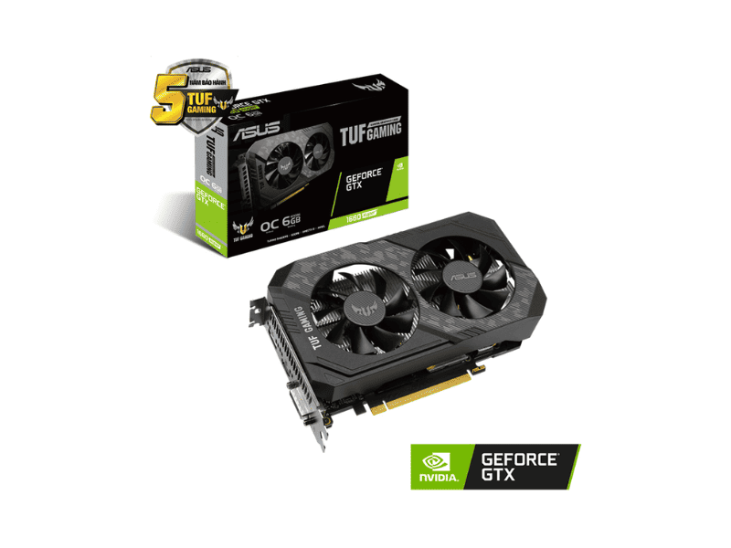Card màn hình ASUS TUF GTX 1660 SUPER-O6G GAMING