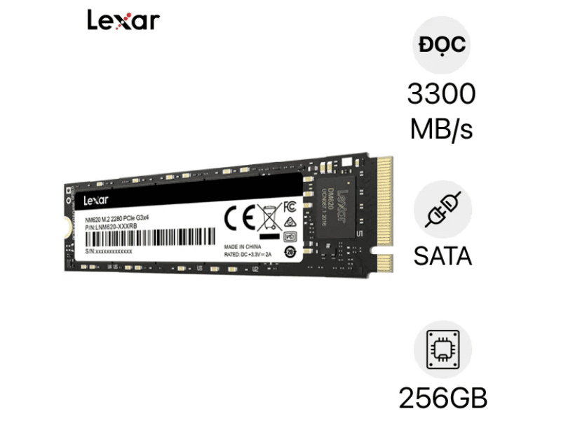 Ổ cứng SSD Lexar NM620-256GB