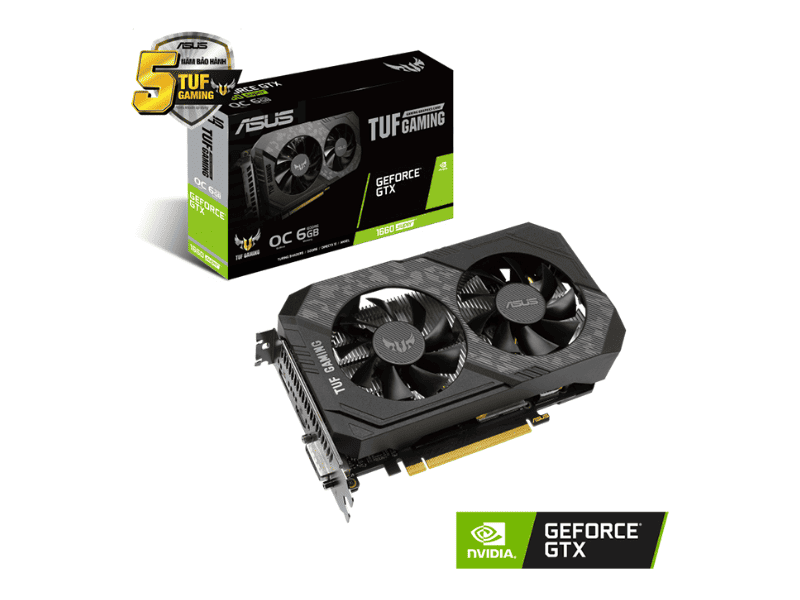 Card ASUS TUF GTX 1660 SUPER-O6G GAMING