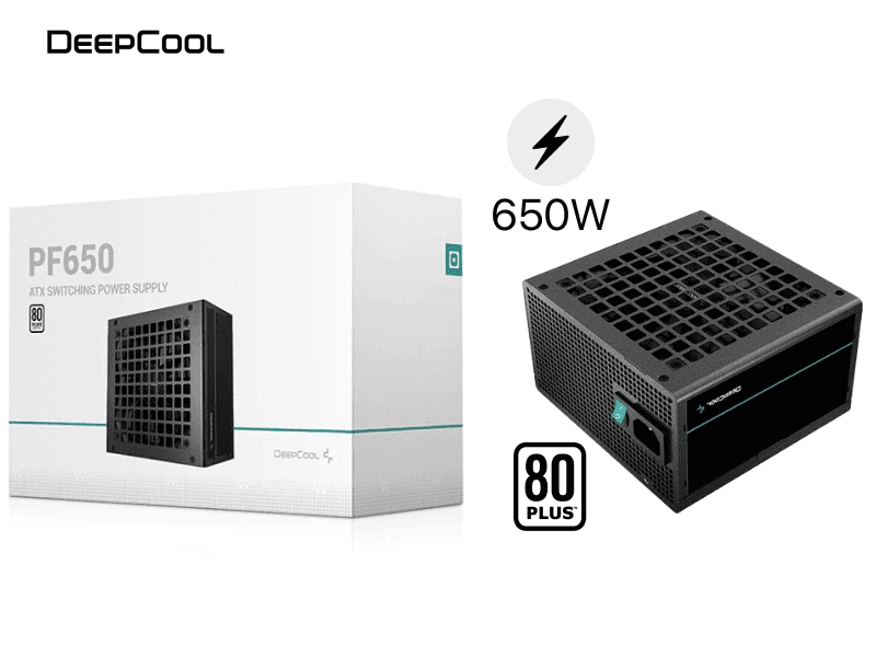 Nguồn Deepcool PF650 650W – 80 Plus White