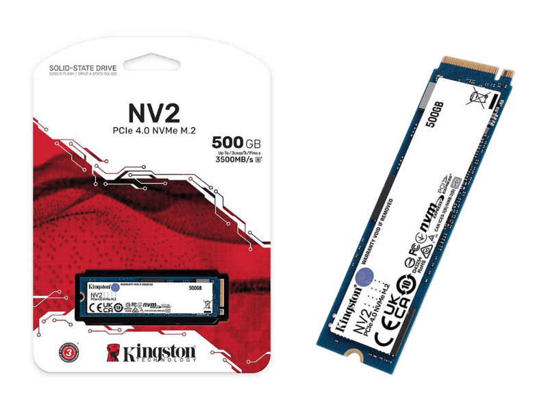 SSD Kingston NV2 500GB PCIe 4.0 x4 NVMe M.2