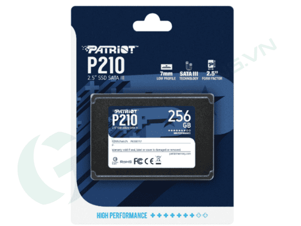 Đặc điểm của Ổ cứng SSD PATRIOT P210 256GB SATA3